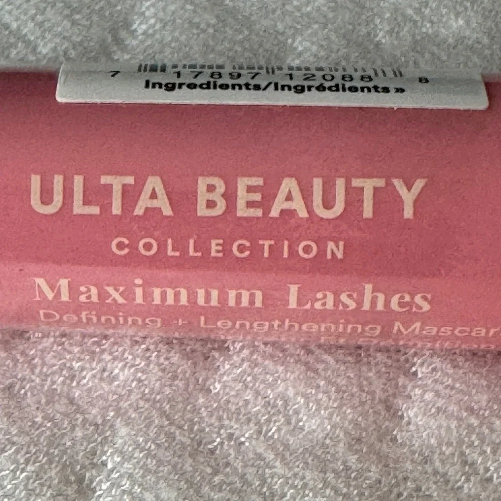 NEW SEALED ULTA Beauty Women Mascara 8.5 mL Jet Black Maximum Lashes (5 pack)